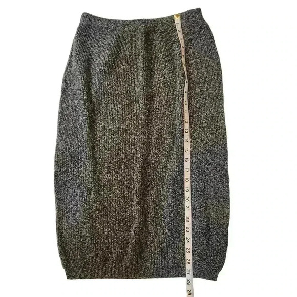 Vintage David Brett Grey Winter Fall Pencil Midi Or Kneelength Skirt Sz S *READ* - Picture 3 of 10